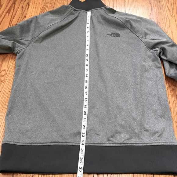 The North Face Gray Zip Up Long Sleeve Performance Jackets - Picture 12 of 16